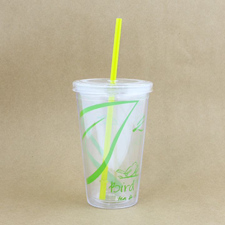 BP Acrylic Tumbler with Straw – Bird Pick Tea & Herb