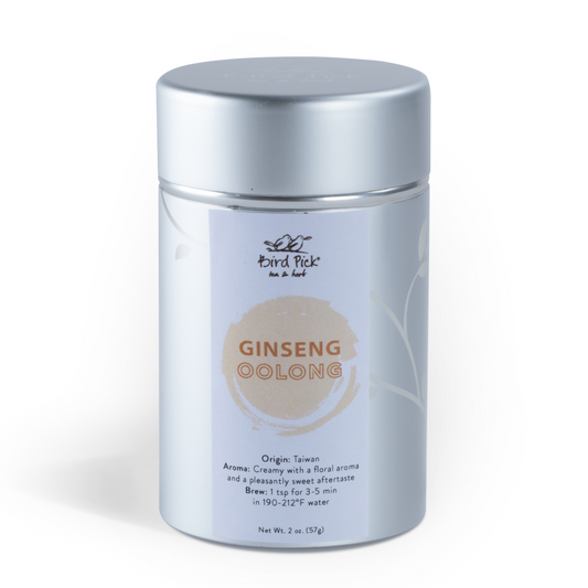 Ginseng Oolong Silver Tin Collection