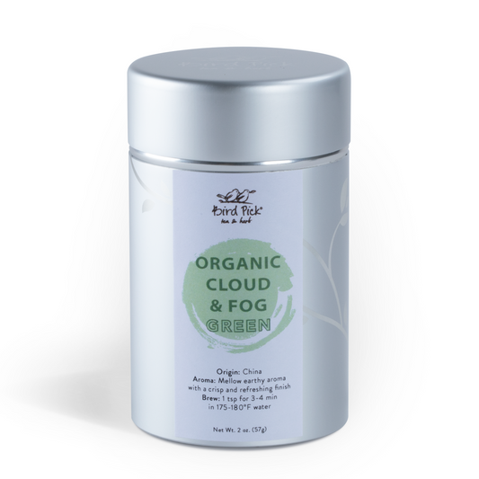 Organic Cloud & Fog Green Silver Tin Collection