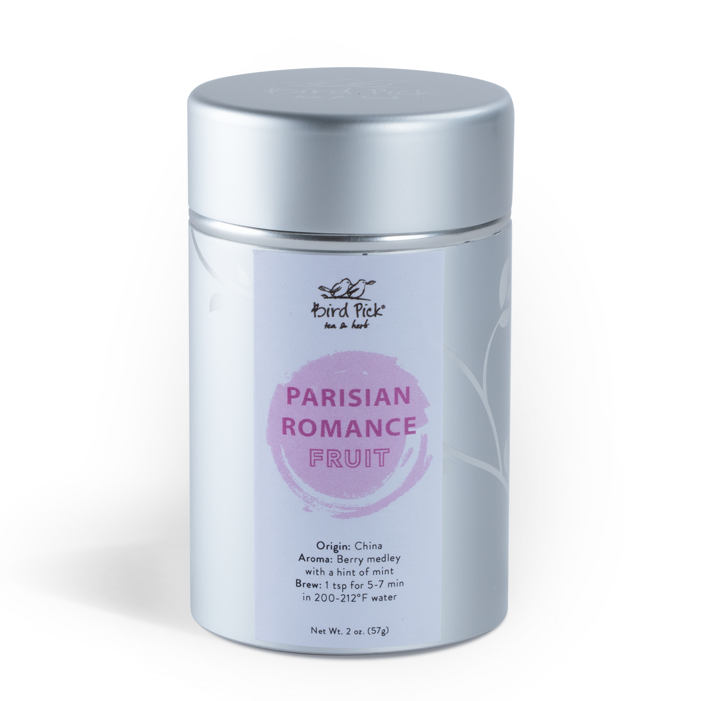 Parisian Romance Fruit Silver Tin Collection