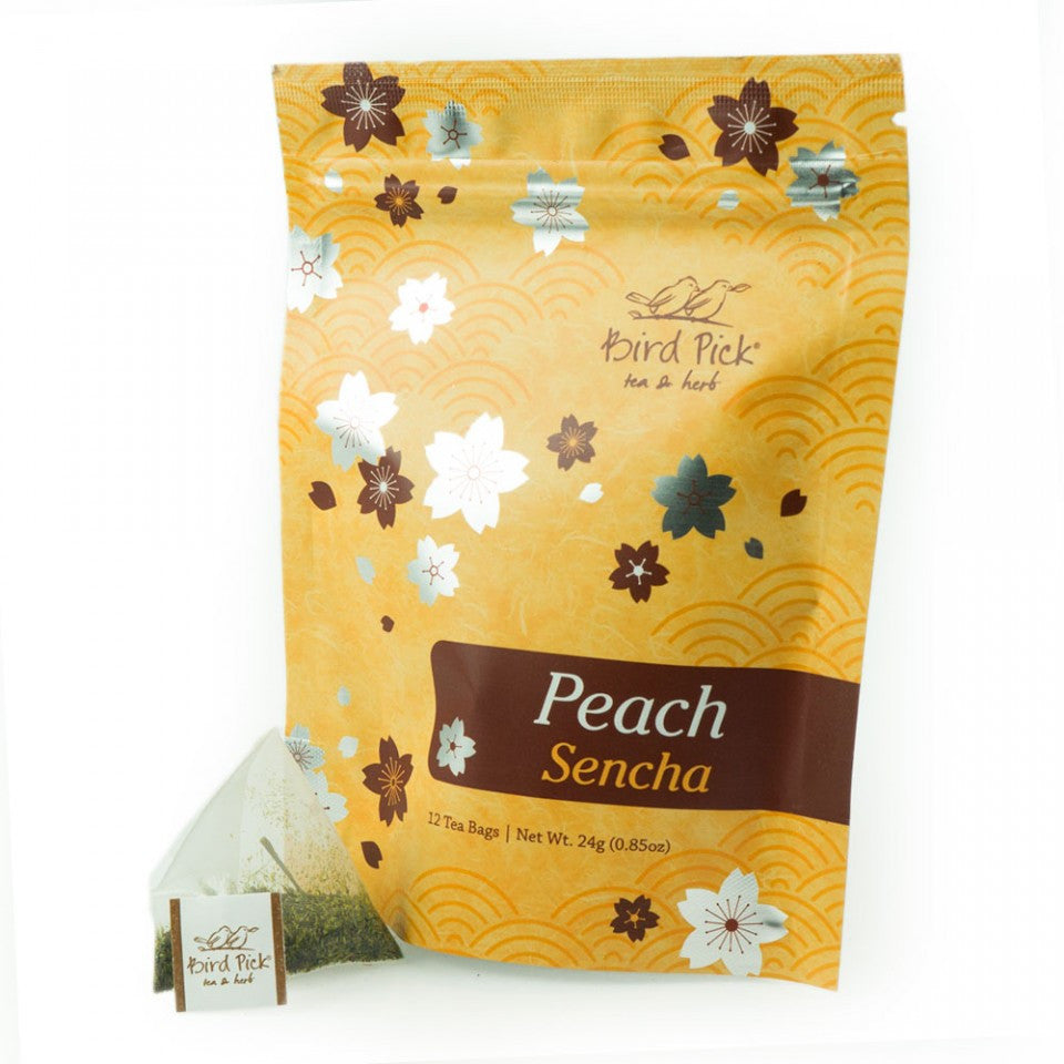 Peach Sencha Premium Tea Bags