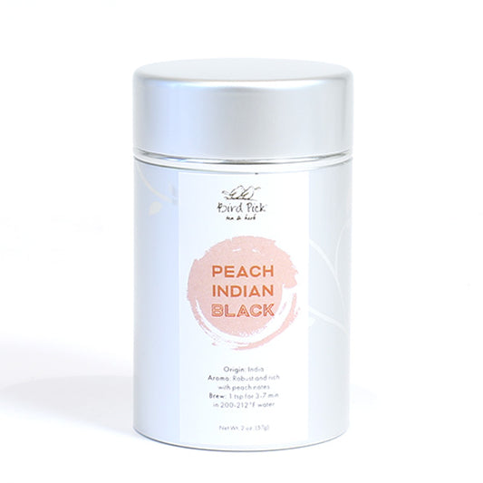Indian Peach Black Silver Tin Collection
